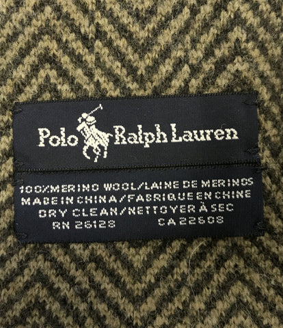 マフラー ウール100% ヘリンボーン柄      メンズ  (複数サイズ) POLO RALPH LAUREN
