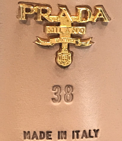 プラダ  ビジューサンダル アンクルストラップサンダル      レディース SIZE 38 (L) PRADA
