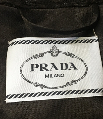 プラダ  ノーカラー刺繍ジャケット      レディース SIZE 40 (L) PRADA