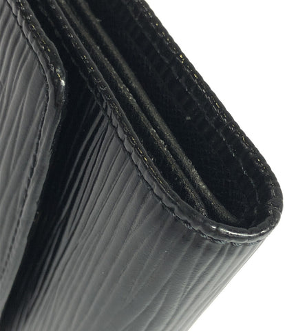 ルイヴィトン  三つ折りカードケース 中ベラ ポルト12 カルトクレディ エピ クリールブラック ノワール   M63472 メンズ  (複数サイズ) Louis Vuitton