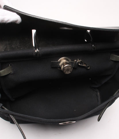 エルメス エールバッグ アドPM 2WAY ハンド バックパック替えバッグ付き使いやすい希少の黒