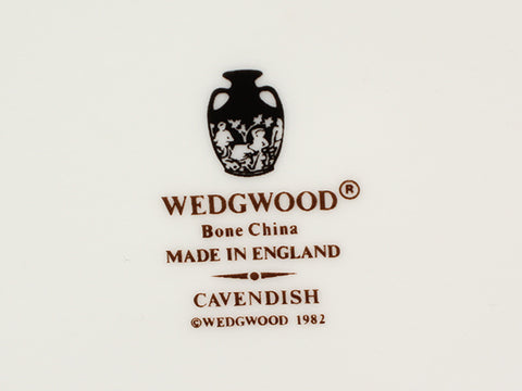 ウェッジウッド  プレート 皿 4点セット 21cm 18cm 15cm ボウル  キャベンディッシュ CAVENDISH       WEDGWOOD