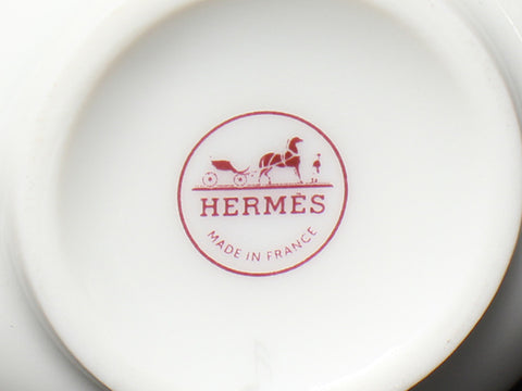 エルメス 美品 スモールカップ ルージュ  Hデコ       HERMES