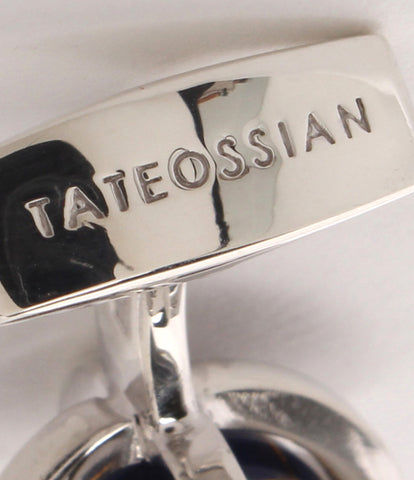タテオシアン 美品 カフス 925 ラピスラズリ 地球儀モチーフ      メンズ  (その他) TATEOSSIAN