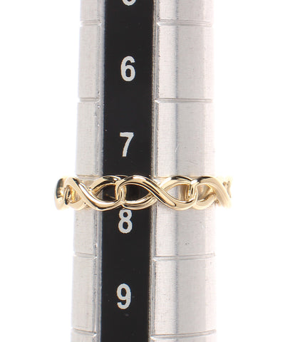 ティファニー 美品 リング 指輪 AU750 インフィニティナロー