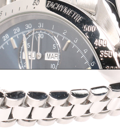オメガ  腕時計 トリプルカレンダー スピードマスター 自動巻き ブルー 175.0044 メンズ   OMEGA