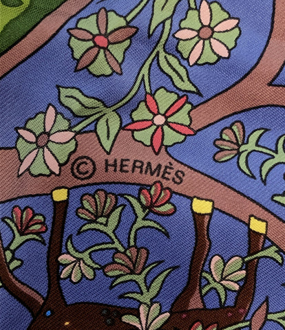 エルメス 美品 スカーフ カレ90 シルク100%  生命の木 LARBREDE VIE     レディース  (複数サイズ) HERMES