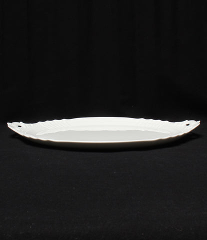リチャードジノリ 美品 ケーキトレイ プレート 大皿 30cm  ベッキオホワイト       Richard Ginori