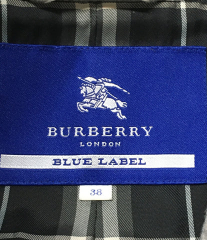バーバリーブルーレーベル  シングルPコート チェック柄      レディース SIZE 38 (M) BURBERRY BLUE LABEL