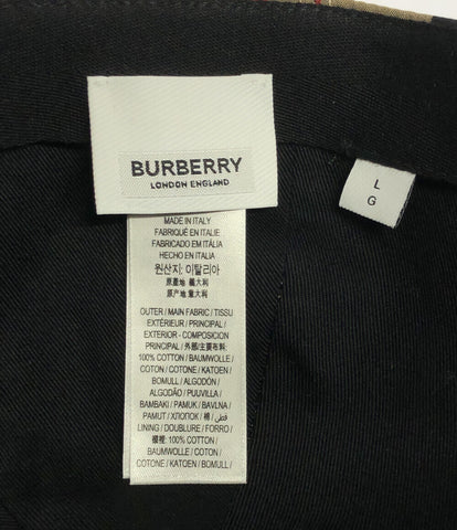 バーバリー 美品 キャップ TB刺繍  ノバチェック    ユニセックス  (M) BURBERRY