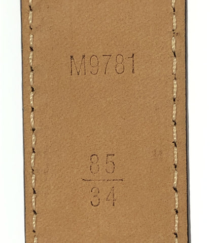 ルイヴィトン  ベルト ギボシ ロゴバックル サンチュール LVイニシャル 25MM モノグラム   M9781 メンズ  (M) Louis Vuitton