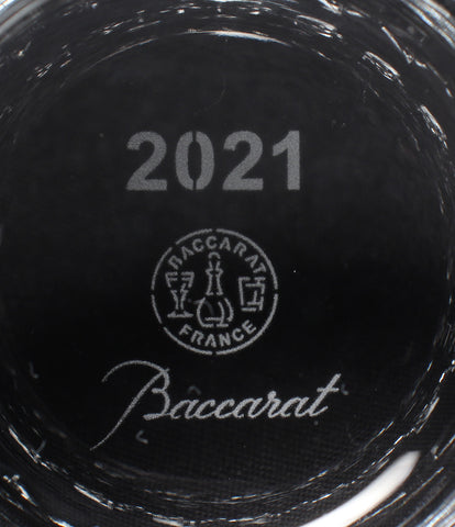 バカラ 美品 イヤータンブラー グラス 2点セット ペア  2021 ティアラ       Baccarat