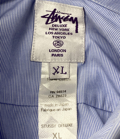 ステューシー 長袖ストライプシャツ メンズ SIZE XL (XL以上) STUSSY