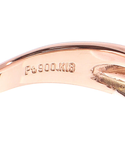 美品 ヴァンドーム リング 指輪 Pt900 K18 レディース 9号