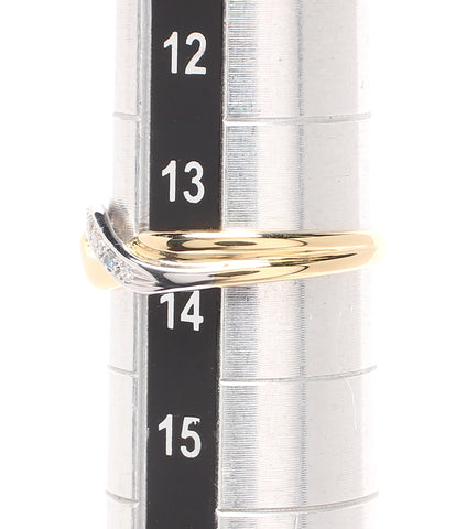 美品 リング 指輪 18KT      レディース SIZE 13号 (リング)