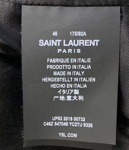 サンローランパリ  レザーオフィサージャケット      レディース SIZE 46 (L) SAINT LAURENT PARIS