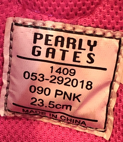 パーリーゲイツ  ハイカットスニーカー ゴルフシューズ      レディース SIZE 23.5 (M) PEARLY GATES