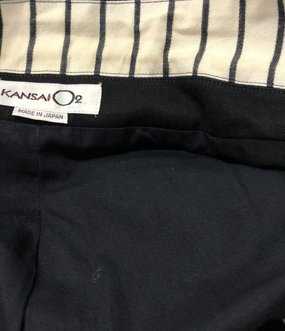 セットアップ パッチワークストライプジャケットスカート      レディース SIZE M (M) KANZAI O2