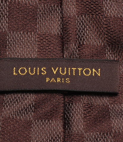 ルイヴィトン  ネクタイ シルク100％ ダミエ柄      メンズ  (複数サイズ) Louis Vuitton