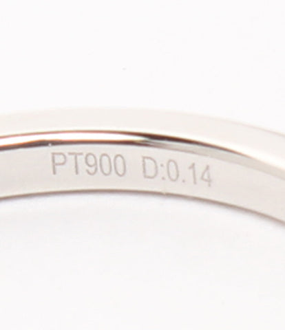 美品 リング 指輪 Pt900 D0.14      レディース SIZE 9号 (リング)