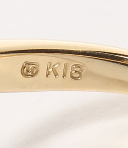 ミキモト 美品 リング 指輪 K18 パール リボンモチーフ       レディース SIZE 8号 (リング) MIKIMOTO