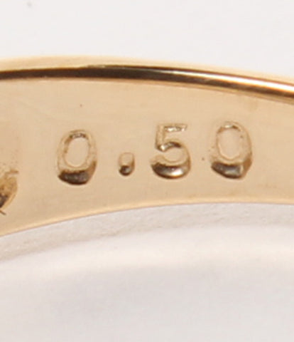 美品 リング 指輪 K18 ダイヤ 0.50ct      レディース SIZE 11号 (リング)