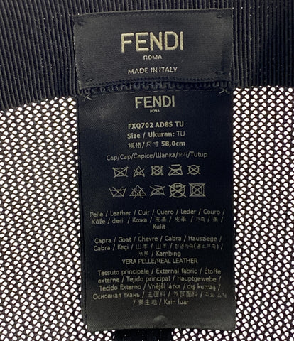 フェンディ  メッシュキャップ ロゴ刺繍     FXQ702 メンズ  (M) FENDI