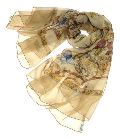 エルメス　カレ　シルクシフォンスカーフ180×60