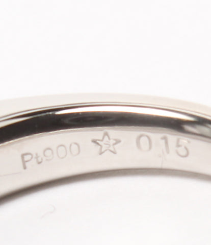 美品 リング 指輪 Pt900 0.15ct      レディース SIZE 8号 (リング)