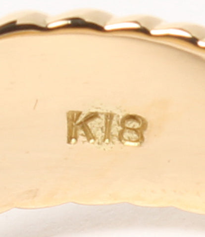 美品 コインリング 指輪 K18      レディース SIZE 9号 (リング)