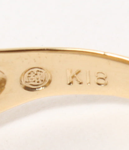 美品 リング 指輪 K18 D0.03ct パール      レディース SIZE 12号 (リング)
