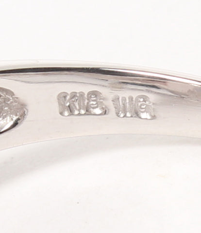 美品 リング 指輪 K18WG ローズクォーツ      レディース SIZE 12号 (リング)