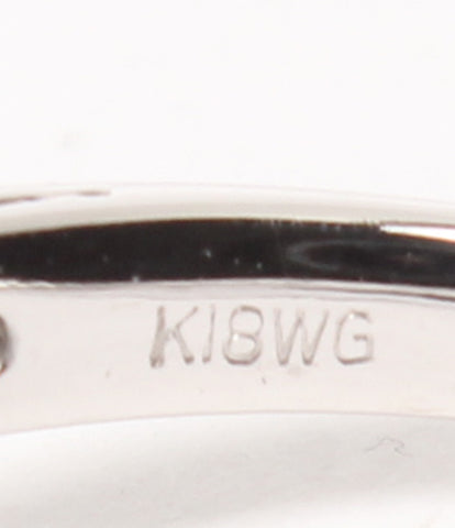 美品 リング 指輪 K18WG      レディース SIZE 14号 (リング)