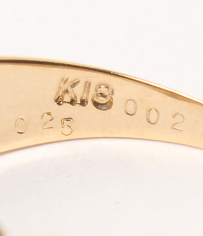 美品 リング 指輪 K18 Pt900      レディース SIZE 8号 (リング)