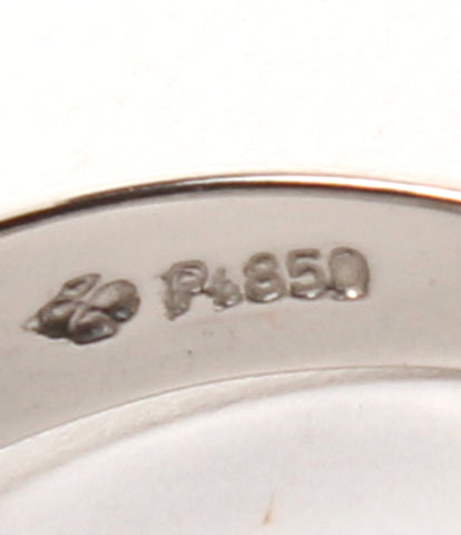 美品 リング 指輪 Pt850 D0.26 パール9.5mm      レディース SIZE 8号 (リング)