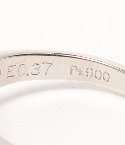 美品 リング 指輪 Pt900 E0.37 D0.20      レディース SIZE 8号 (リング)