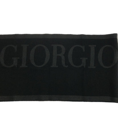 ジョルジオアルマーニ  マフラー ウール100％ ロゴ柄      メンズ  (複数サイズ) GIORGIO ARMANI