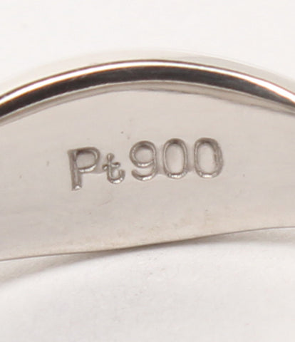 美品 リング 指輪 Pt900 D0.33ct レディース SIZE 5号 (リング ...