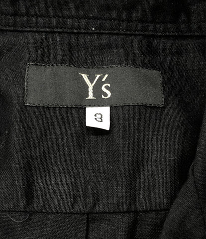 ヨウジヤマモト 半袖刺繍シャツ メンズ SIZE 3 (L) YOHJI YAMAMOTO 
