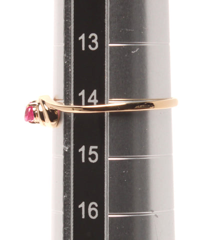 美品 リング 指輪 K18 カラーストーン      レディース SIZE 14号 (リング)