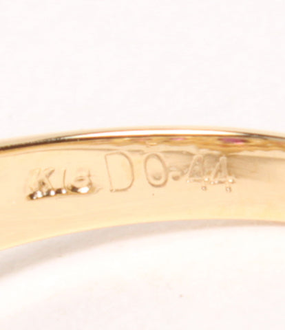 美品 リング 指輪 K18YG D0.44 Rb0.42 0.25      レディース SIZE 12号 (リング)