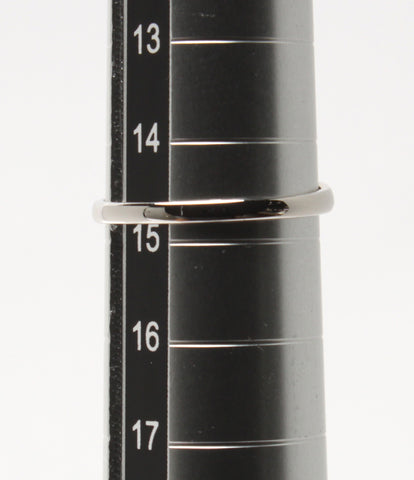 美品 リング 指輪 Pt900 10Pﾘﾝｸﾞ D0.30ct      レディース SIZE 14号 (リング)