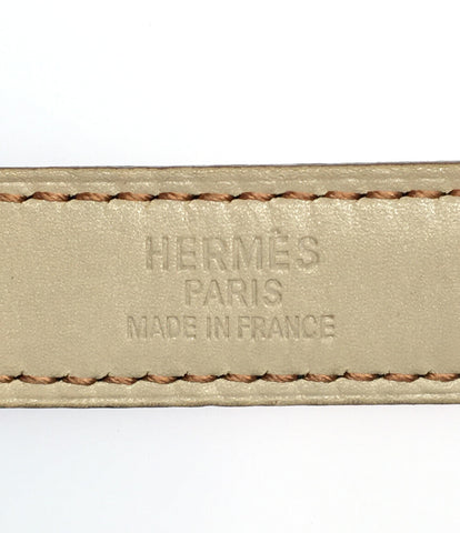 エルメス  ベルト Hロゴバックル トップ式 ギボシ リバーシブル □F刻印 ゴールド金具	      レディース  (M) HERMES