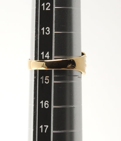 美品 リング 指輪 K18 リボンモチーフ      レディース SIZE 14号 (リング)