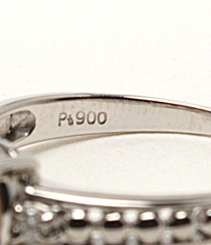 美品 リング 指輪 Pt900 パール メレD      レディース SIZE 7号 (リング)