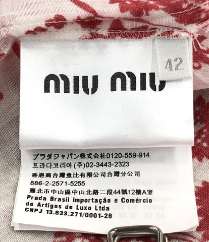 ミュウミュウ  ノースリーブシャツ      メンズ SIZE 42 (XS以下) MiuMiu