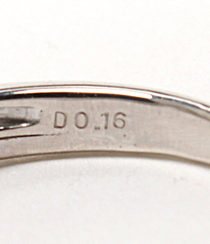美品 リング 指輪 K18WG D0.61      レディース SIZE 11号 (リング)