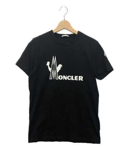 モンクレール 半袖Tシャツ サイズM - 黒レディース - Tシャツ(半袖/袖なし)