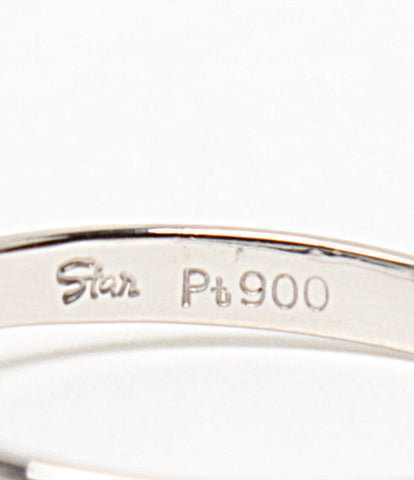 スタージュエリー 美品 リング 指輪 pt900 ハートモチーフ レディース ...