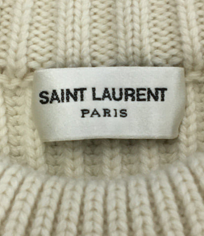 サンローランパリ 美品 カシミヤ混 クルーネックニット セーター      メンズ SIZE XS (XS以下) SAINT LAURENT PARIS